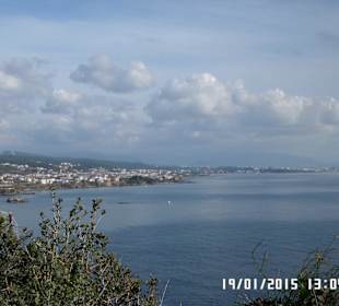 Nach links geschaut-