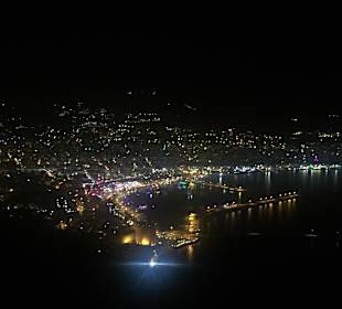 Alanya bei Nacht