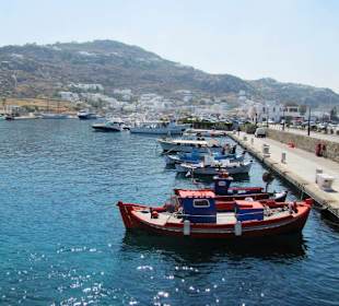 Hafen Mykonos