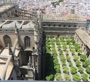 Ausblick in den Patio Naranjos