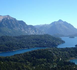 Panoramablick vom Gipfel