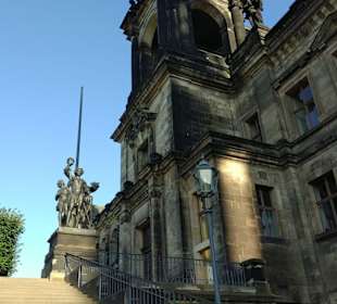 Freitreppe zur Brühlschen Terrasse