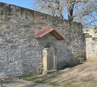 In der Parkanlage Alter Friedhof in Schweinfurt