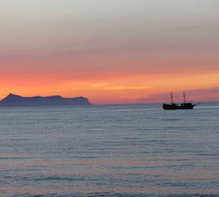 Sonnenuntergang Rethymon