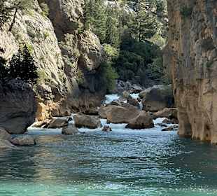 Oymapinar Baraji/ Stausee Green Lake & Green Canyon