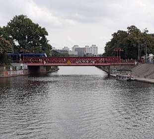 Ausblicke von der Bootstour auf der Oder