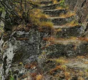 Antike Treppe am Mühlenberg