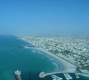 Sicht auf Dubai