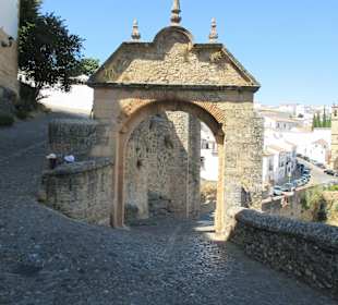 Aufgang in Altstadt von Ronda