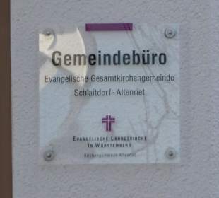 Evangelisches Gemeindehaus Altenriet