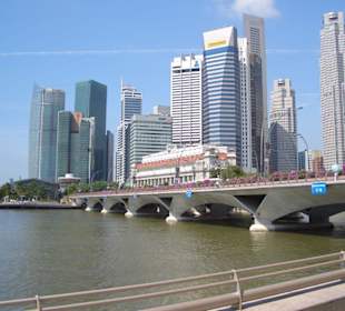 Skyline von Singapur