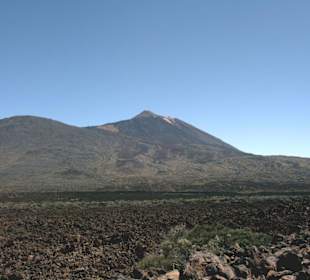 Schöner Blick auf den Teide