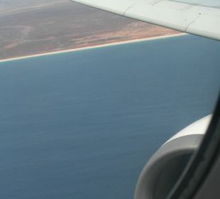 Santa Monica Beach. Anflug mit TAP Air Portugal auf Boa Vist