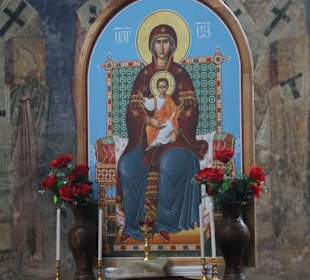 Akhtala - Heiligenbild