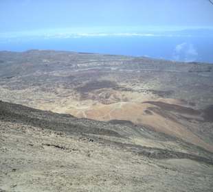 Pohlad zo sopky Teide