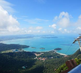 Fahrt mit der Seilbahn