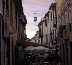 Gondel über der Altstadt