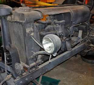 Traktoren im Landwirtschaftsmuseum