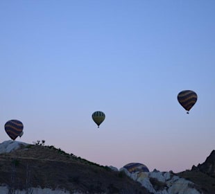 Pierwsze startujące balony