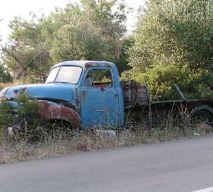 Entsorgung auf griechischbei Skala Kallirachis