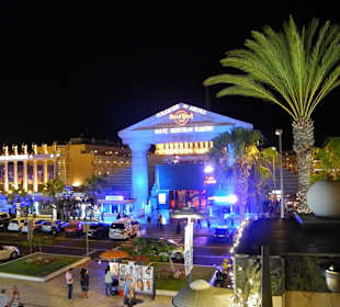 Hard Rock Cafe bei Nacht