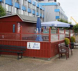 Kiosk im Hafen