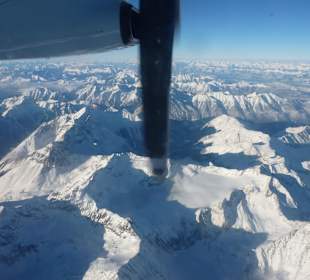 Flug über den Rocky M.
