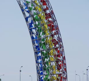 Keflavík International Airport - Kunst: Regenbogen
