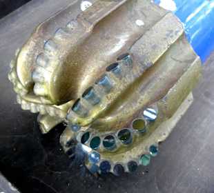 Sammlung von verschiedenen Bohrköpfen