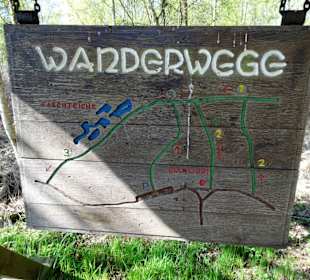 Der Wegeplan der Gellener Torfmöörte