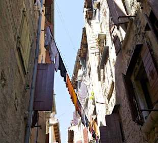 Rovinj. Croacia. Calles empedradas