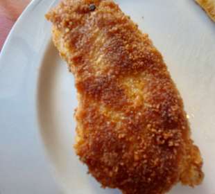 Das Doppelt panierte Fischfilet