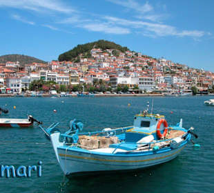 Der Hafen von Plomari