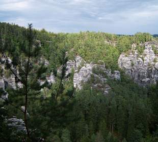 Ausblick von der Bastei