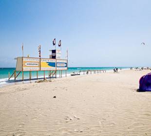 Surfschule, ein paar Kilometer vom Hotel Sotavento Beach Clu