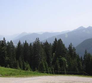 Ausblick von der Steinalm