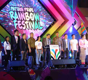 Die Organisatoren des Festivals