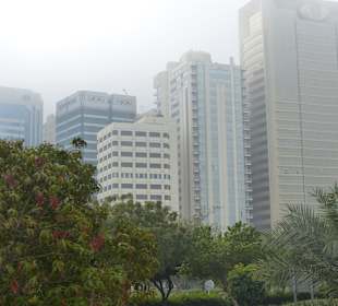 Nebel in Abu Dhabi