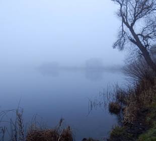 Winter - Maar vor Sonnenaufgang