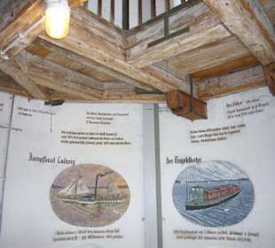 Informationen im Treppenhaus