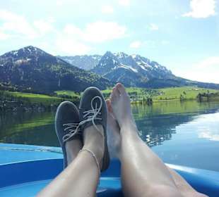 Bootfahren am Walchsee
