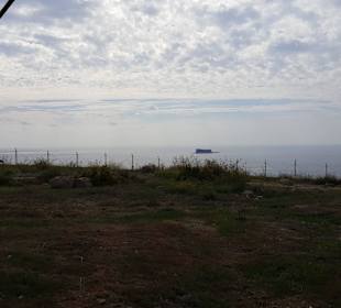 Ħaġar Qim - Ausblick zum Meer
