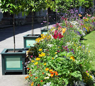 Der Garten an der Oberen Grotte der Eremitage