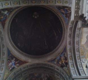 Ignatiuskirche Rom - gemalte Kuppel