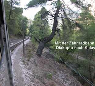 Zahnradbahn von Diakópto nach Kalávrita