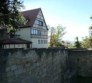 Burgruine oberhalb von Königsberg in Bayern