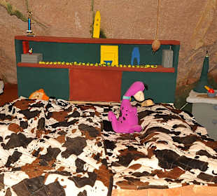 Visit the cave of Bedrock City