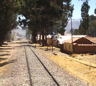 Fahrt durch die Anden