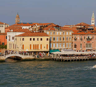 Blick vom Wasser aus