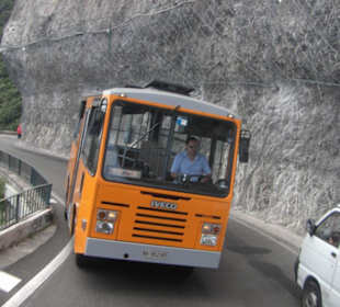 Busfahrt nach Anacapri